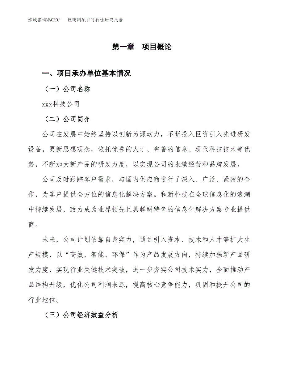 玻璃刮项目可行性研究报告（总投资3000万元）_第3页