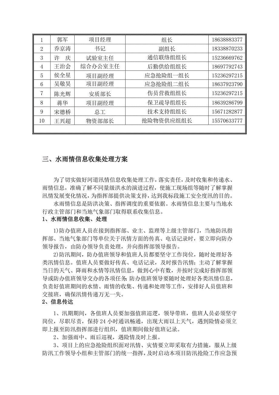 防洪应急演练预案_第5页