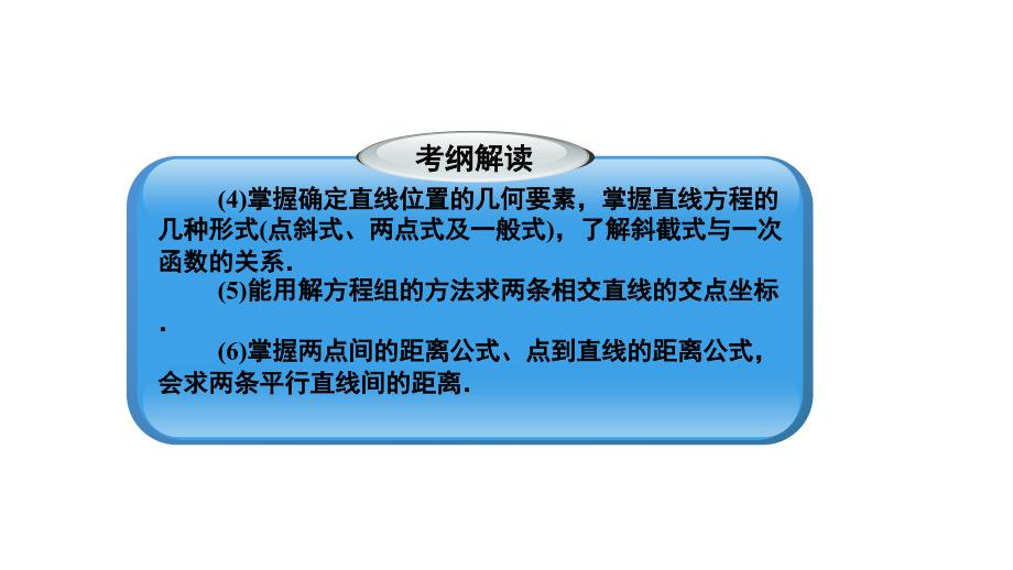 2011年高三高考大纲数学复习解析几何教程_第2页