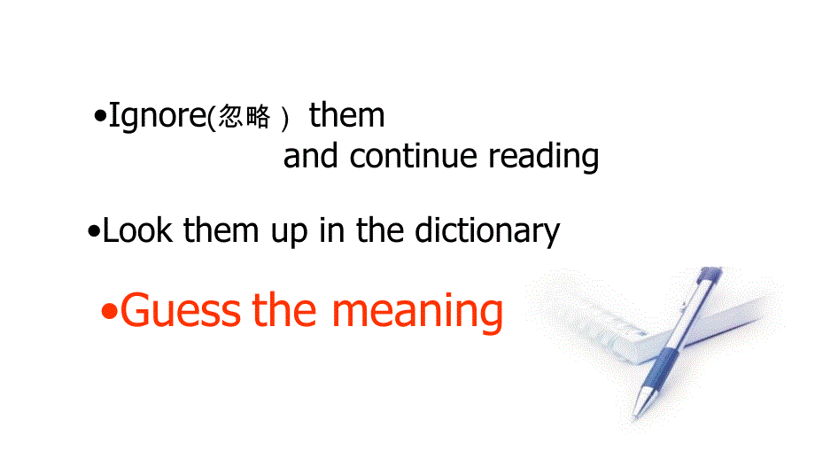 2011年高三高考英语阅读理解技巧猜测词义教程_第3页