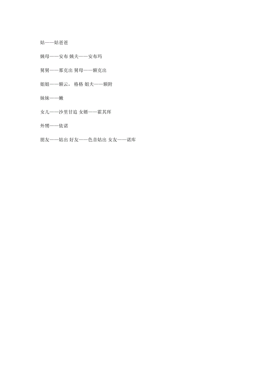 满语里家庭主要成员的称谓.doc_第2页