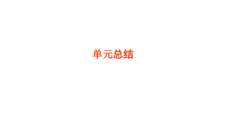 2011届走向高三高考历史总复习教程4单元总结课件_第1页