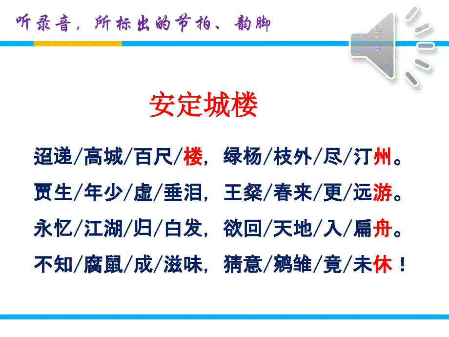 《安定城楼》课件.ppt_第3页