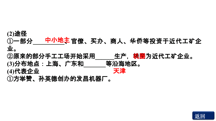 2012优化方案高三高考历史总复习人民版版教程专题七14讲课件_第4页