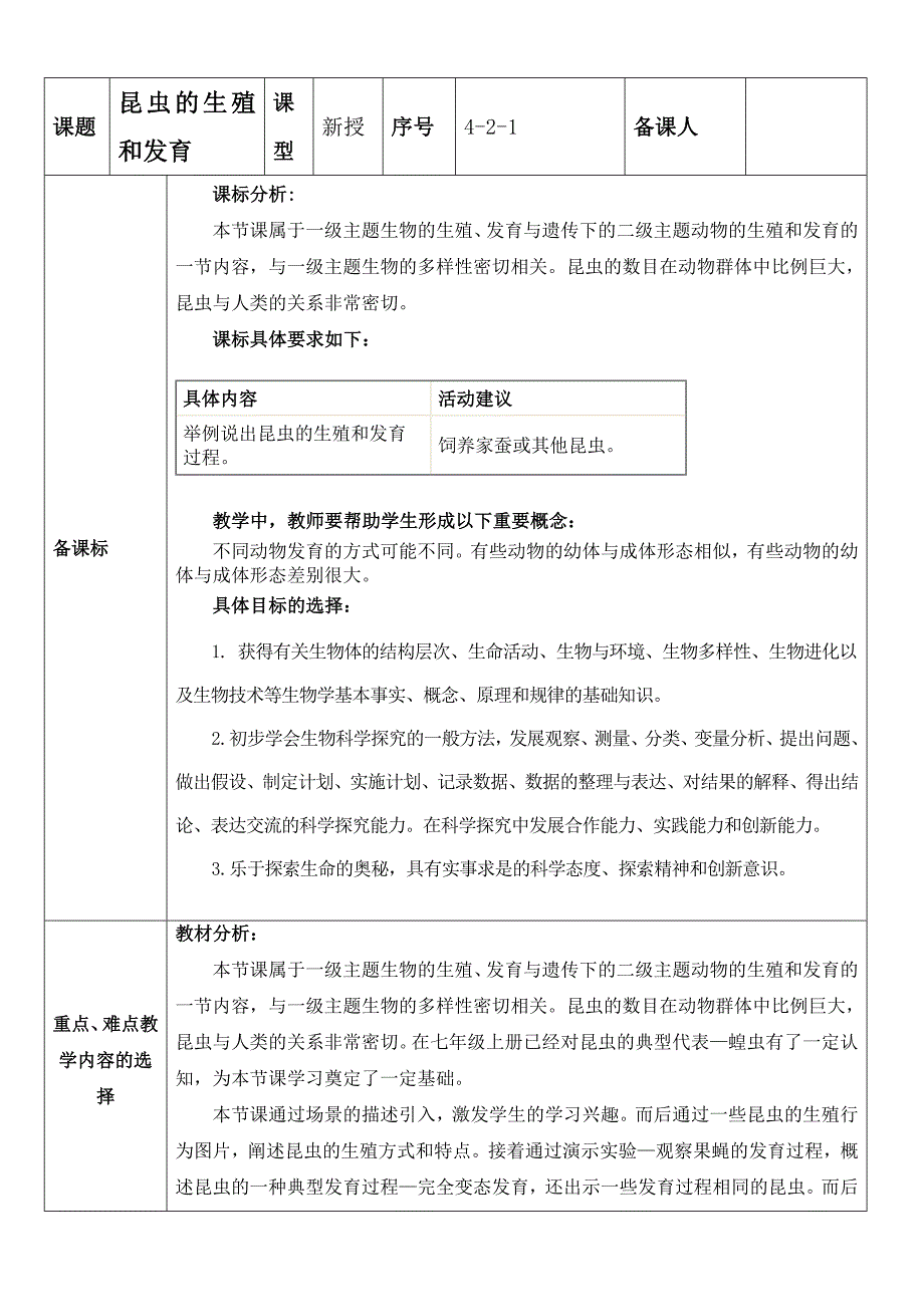 八上4-2-1昆虫的生殖和发育_第1页