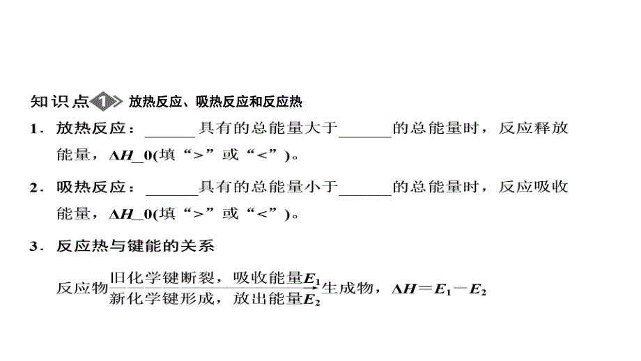 2011年高三高考化学专题七化学反应热与焓变演示文稿_第2页