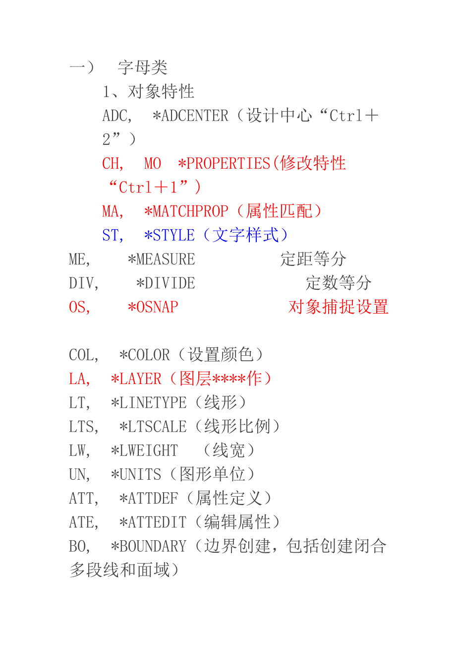 CAD2007_命令大全.doc_第1页