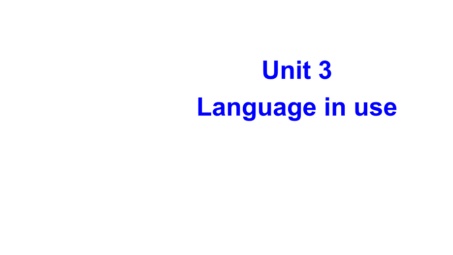 2014年秋外研版七年级上Module1Unit3同步教学演示文稿教程_第2页