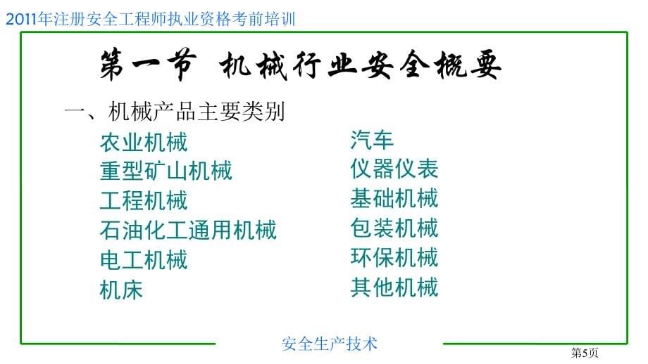 2011年注册安全工程师考试辅导安全生产技术教程_第5页