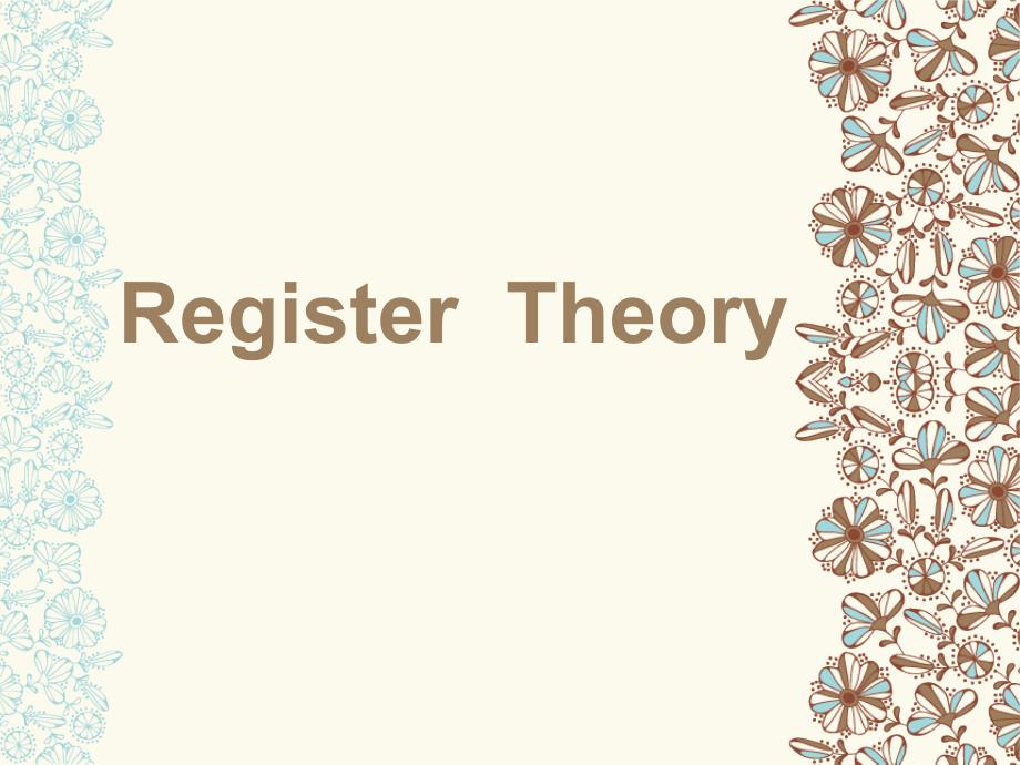 register-theory 语域理论_第1页
