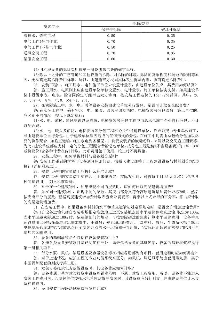 河南省安装工程2003定额综合解释_第5页