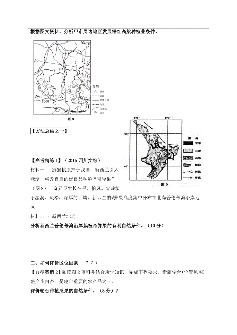 2020届高考地理二轮复习策略_第4页