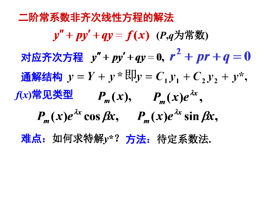 二阶非齐次方程的解法_第2页