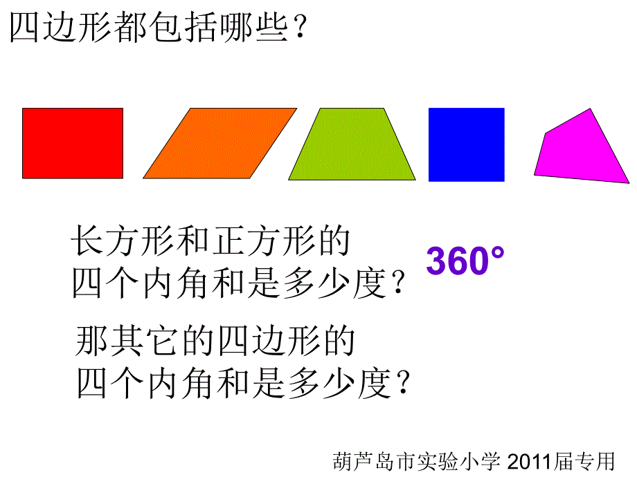 新人教版小学数学四年级下册《四边形的内角和》(例7)_第3页