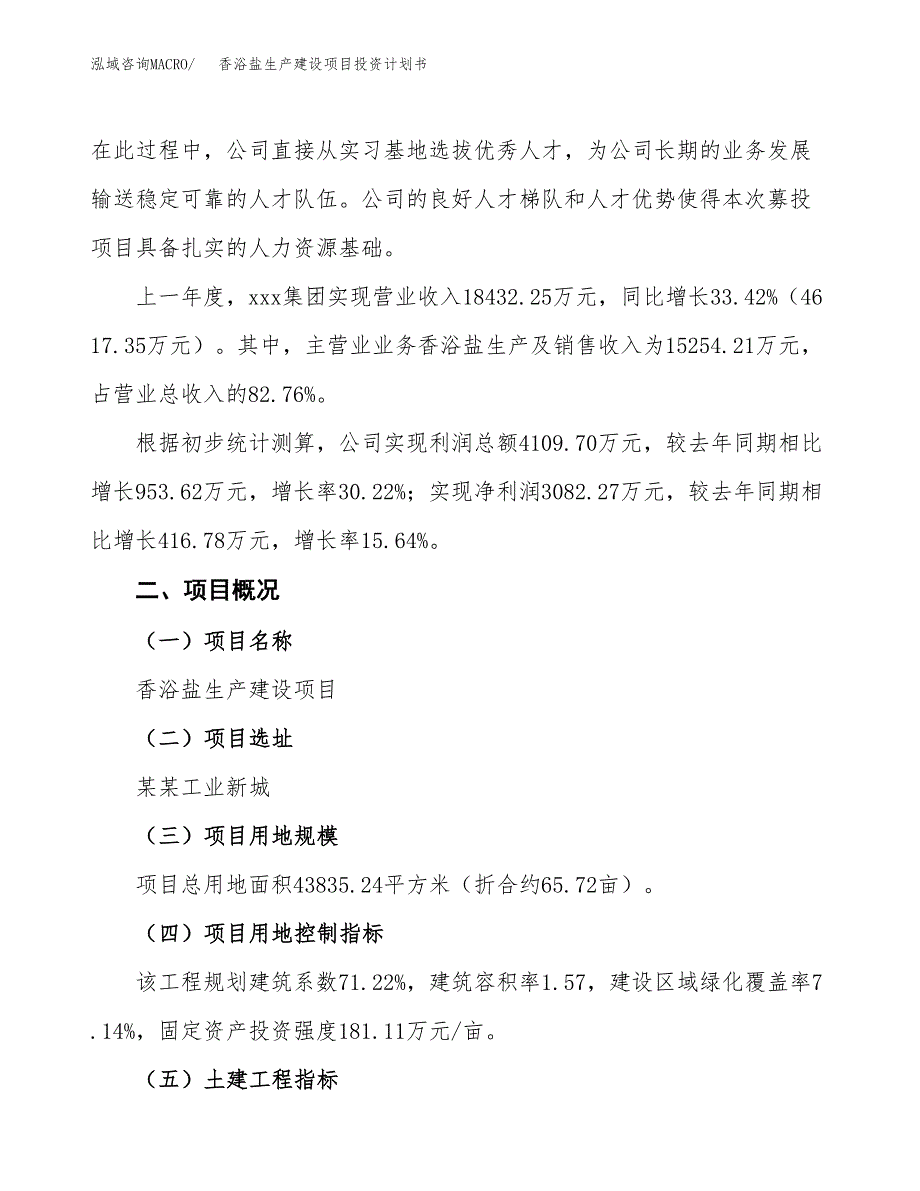 （参考版）香浴盐生产建设项目投资计划书_第2页