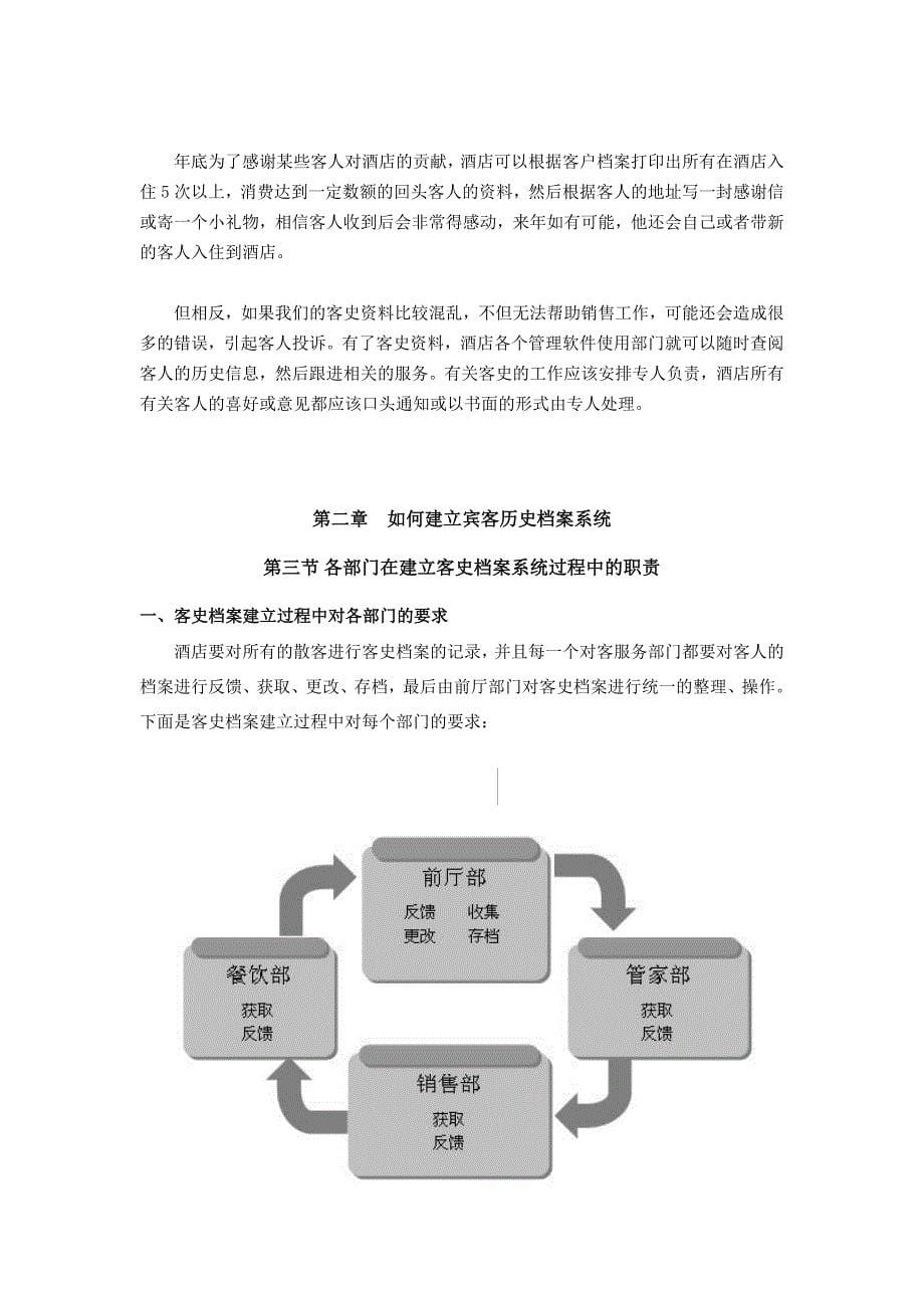 酒店如何有效建立及管理客户档案系统_第5页