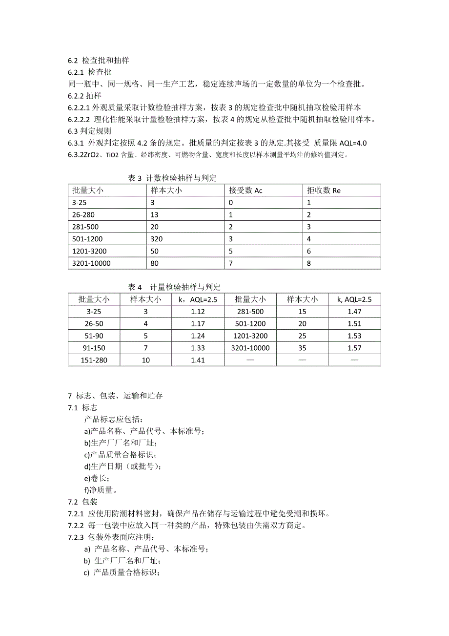 jct 841-2007 耐碱玻璃纤维网布_第4页