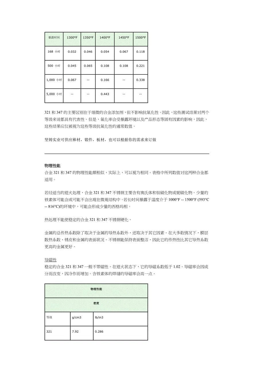 347 耐热不锈钢_第5页