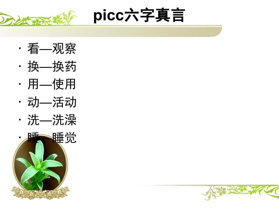 picc导管的维护操作流程_第5页