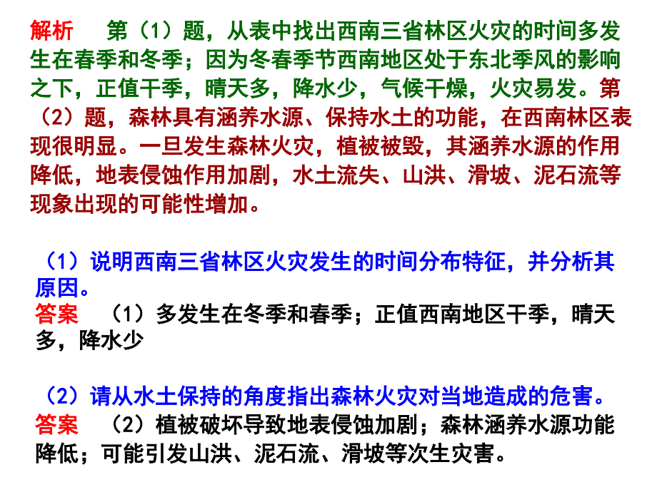 禄丰三中-拜如雄-地理自然灾害与防治2009高考题集锦幻灯片_第3页