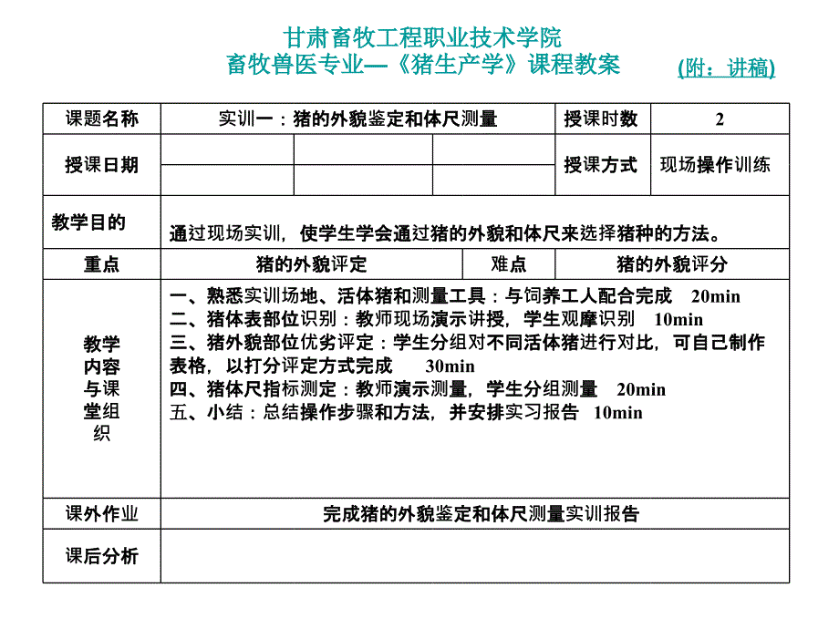 甘肃畜牧工程职业技术学院畜牧兽医专业—猪生产学课程...幻灯片_第4页