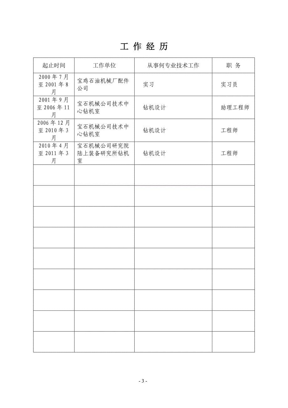 参考范本-专业技术职务任职资格评审表._第5页