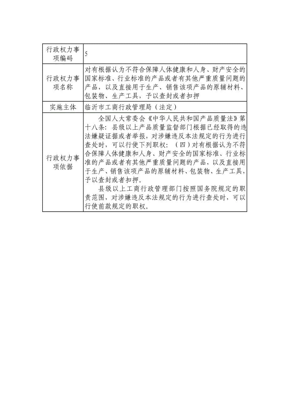 四、行政强制措施和行政强制执行类共23项_第5页