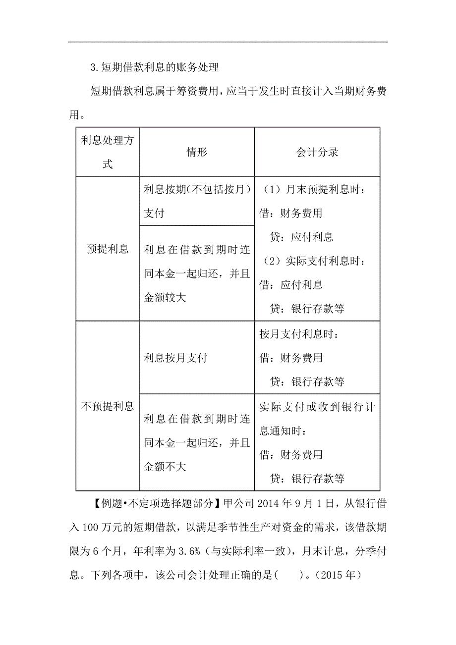 《初级会计实务》讲义-短期借款_第2页