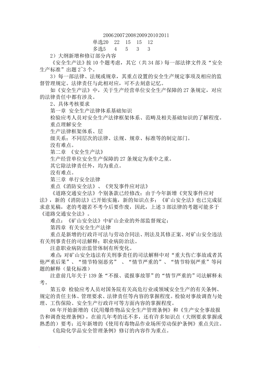 安全生产法及相关法律知识复习要点题点_第4页