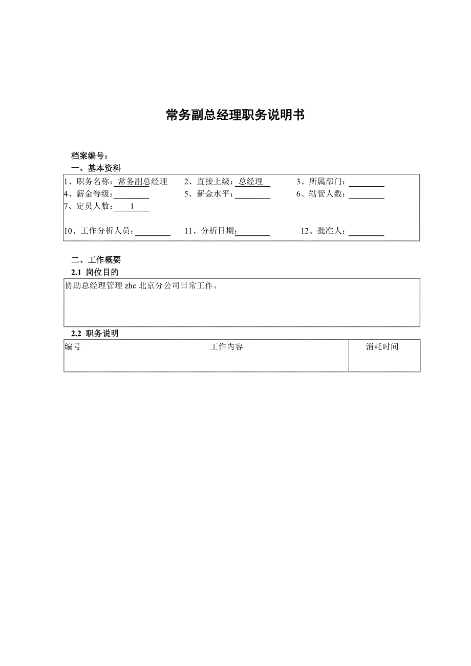 常务副总经理岗位描述_第1页