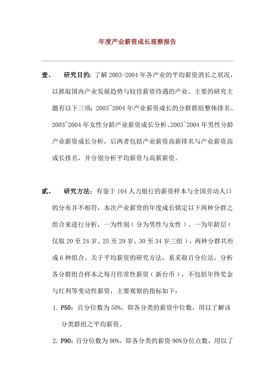 年度产业薪资成长观察报告_第1页