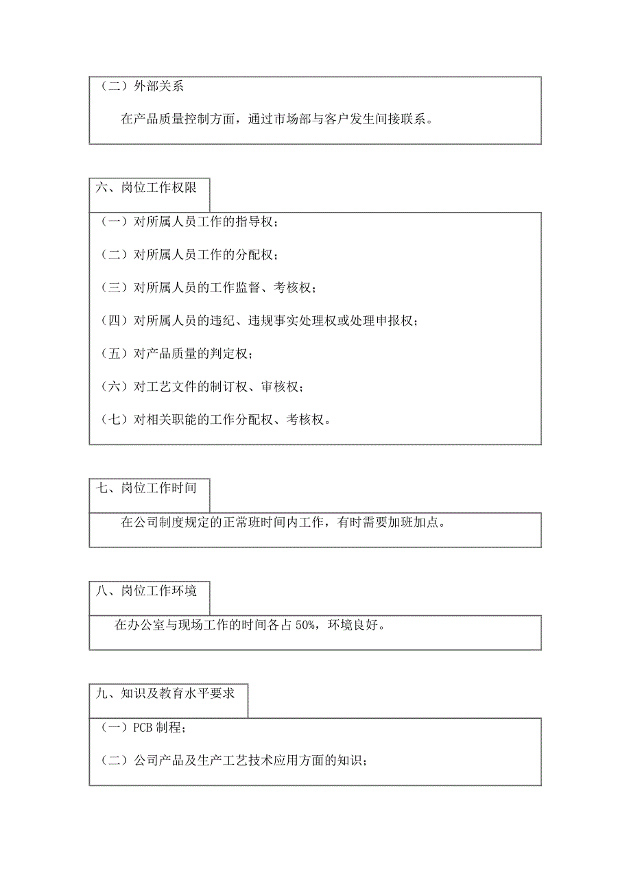 公司qa主管的工作职责_第3页