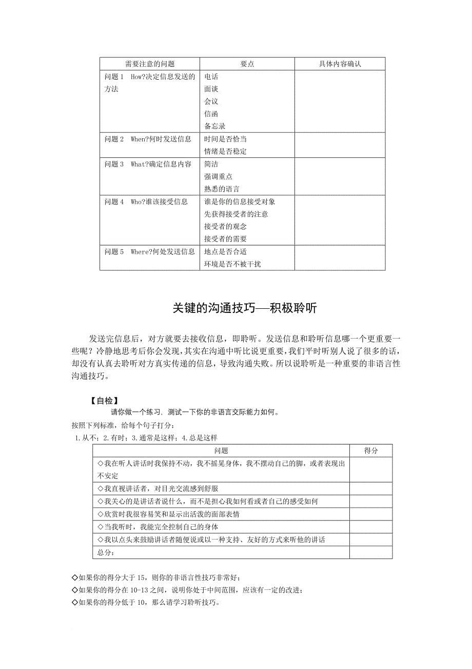 激励与沟通_完整的沟通过程信息发送、接收、反馈_第5页