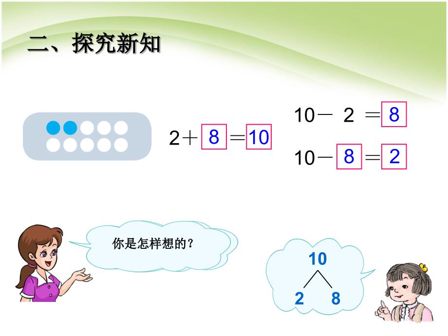 一上数学第5单元—10的加减法_第4页