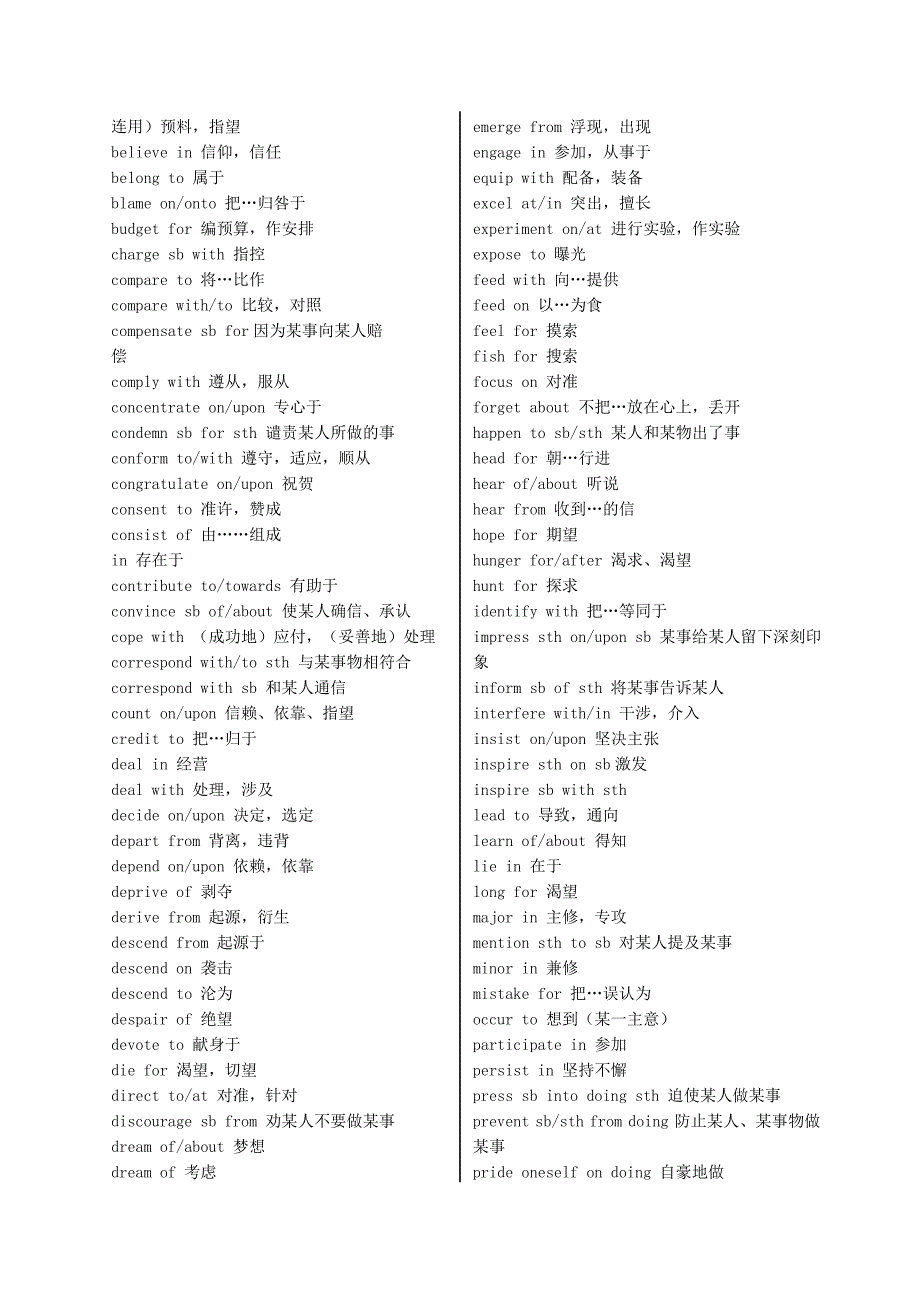 常用固定搭配_第2页