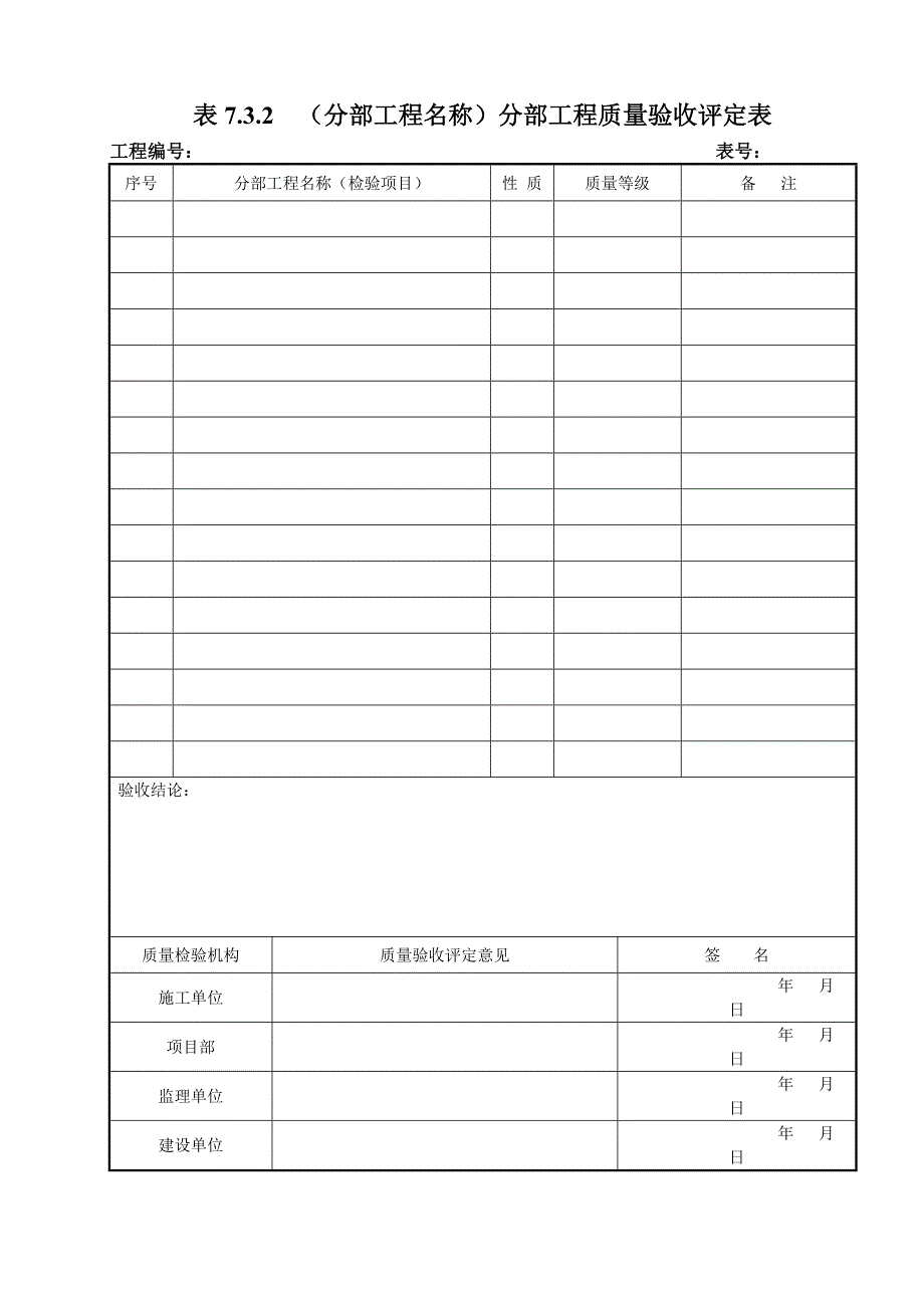 脱硫5417-2009电气工程质量验收及评定记录表格全套分析_第2页