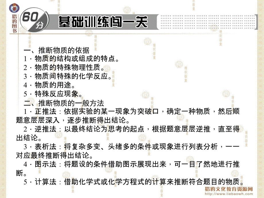 专题训练专题十物质的推断_第2页