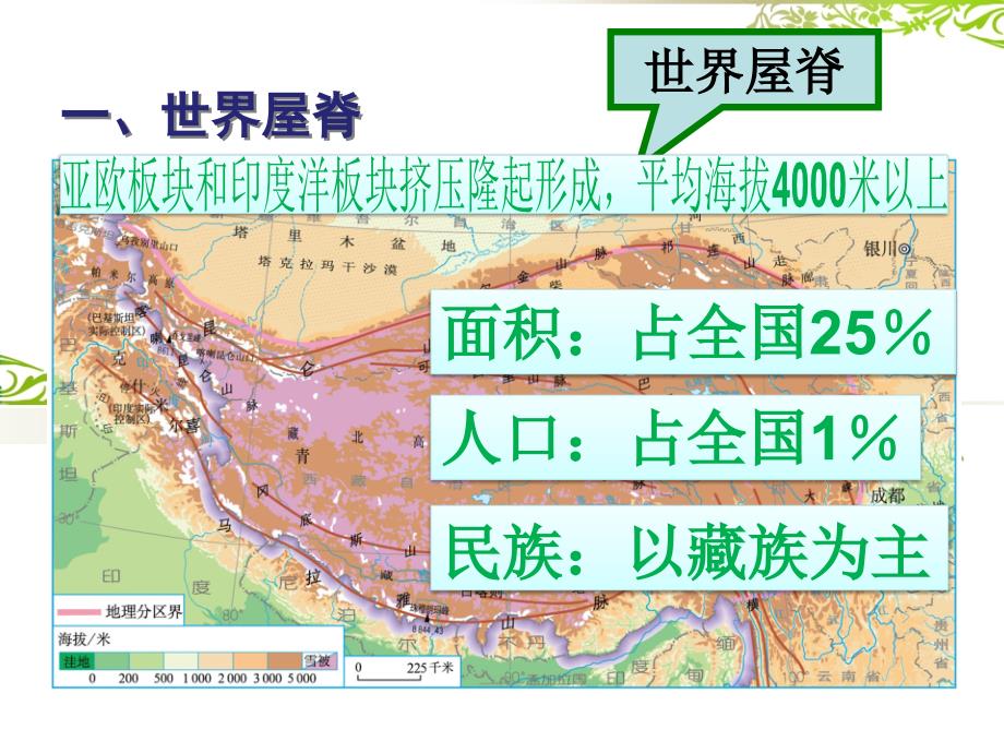 八年级地理下册第九章节青藏地区第一节自然特征与农业课件新人教版副本课件_第3页