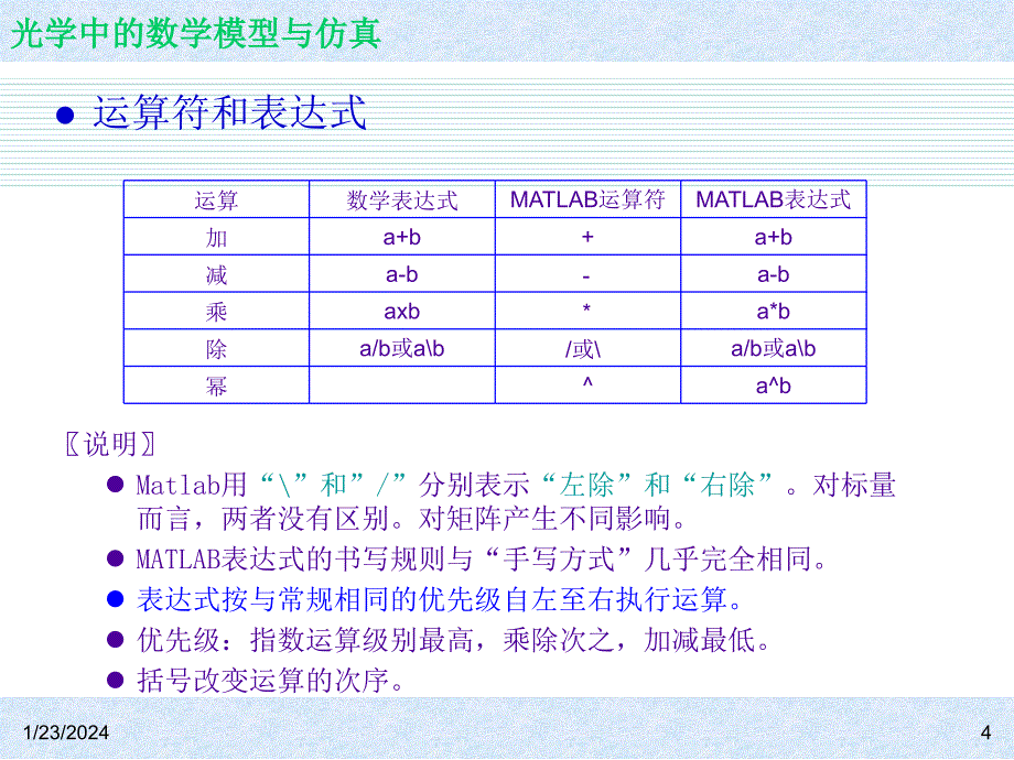 光学中的数学模型与仿真研究生课程第二章_第4页