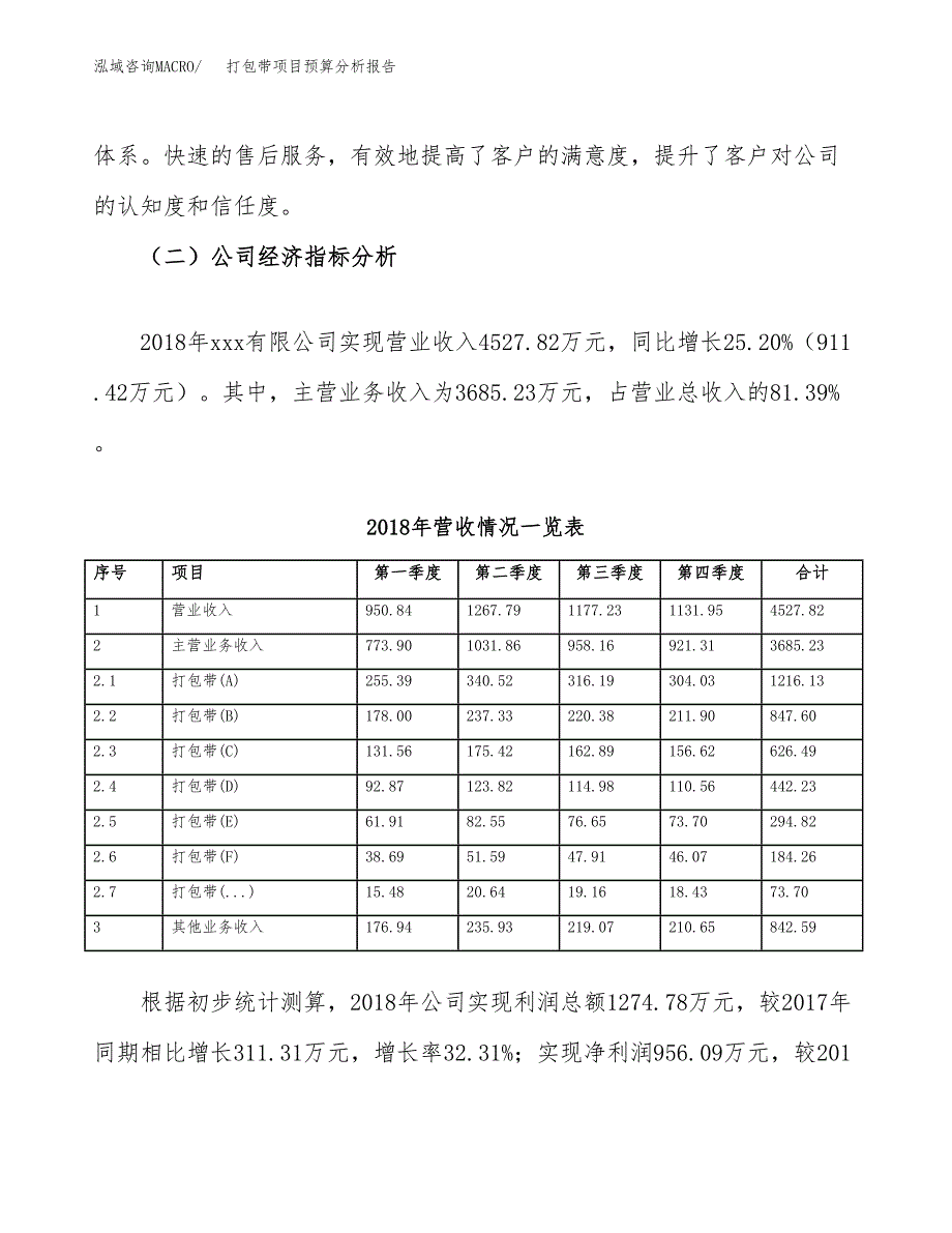 打包带项目预算分析报告_第3页