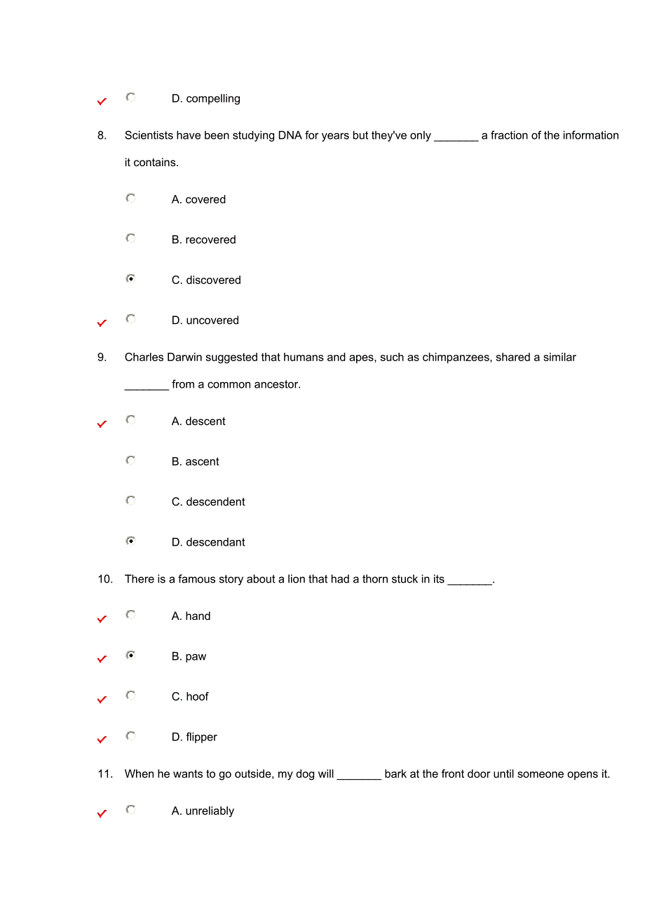 新标准大学英语综合教程2unittes t7 答案资料_第3页