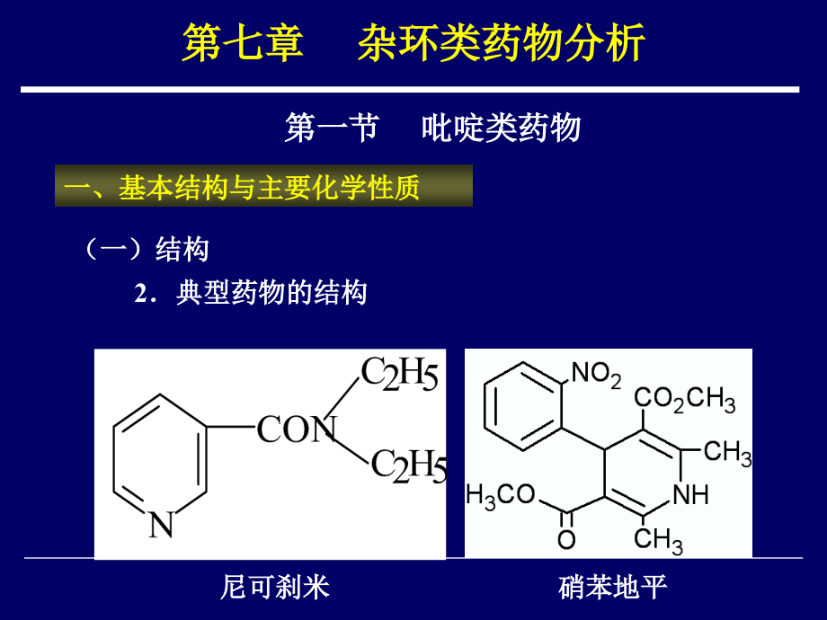 药物分析 教学课件 ppt 作者 周宁波 李玉杰 主编第七章 杂环类药物分析_第4页