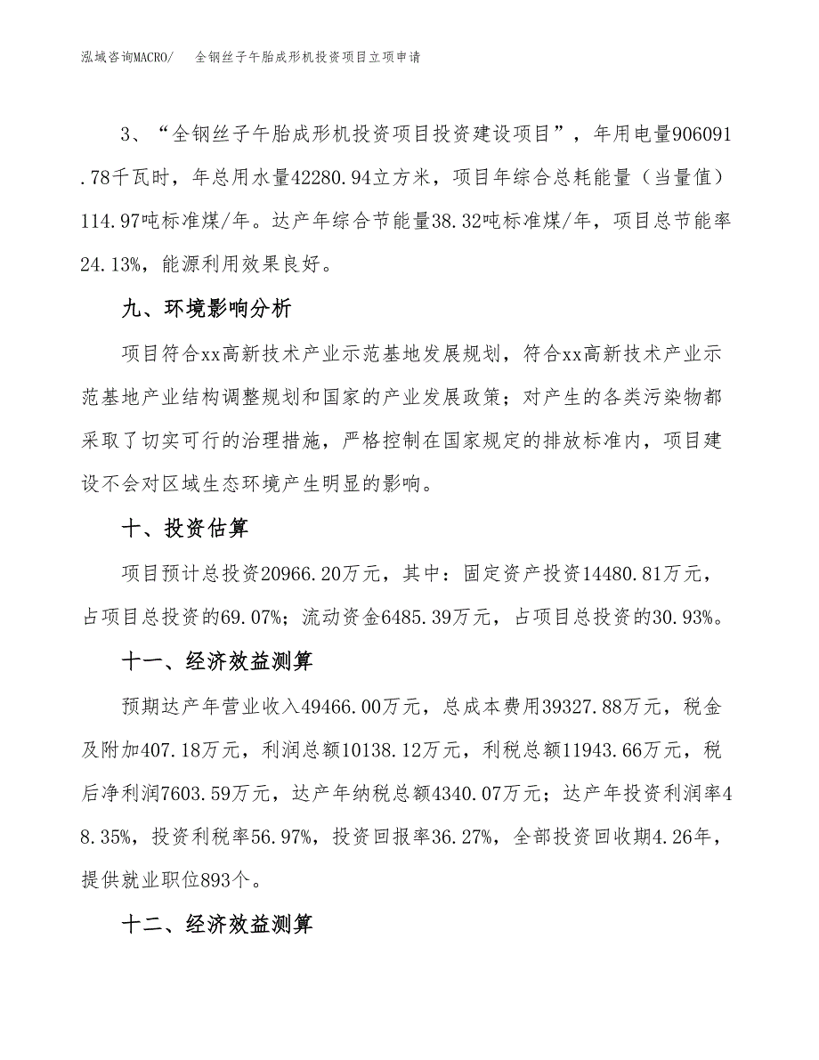 全钢丝子午胎成形机投资项目立项申请模板.docx_第4页