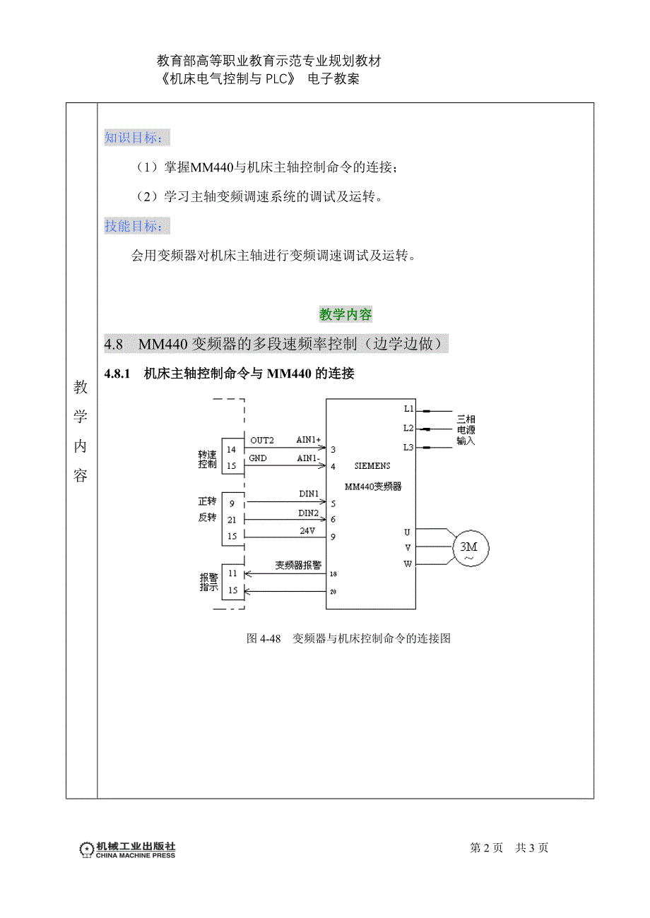 机床电气控制与PLC 教学课件  作者 王浩 1_第4章4.8_第2页