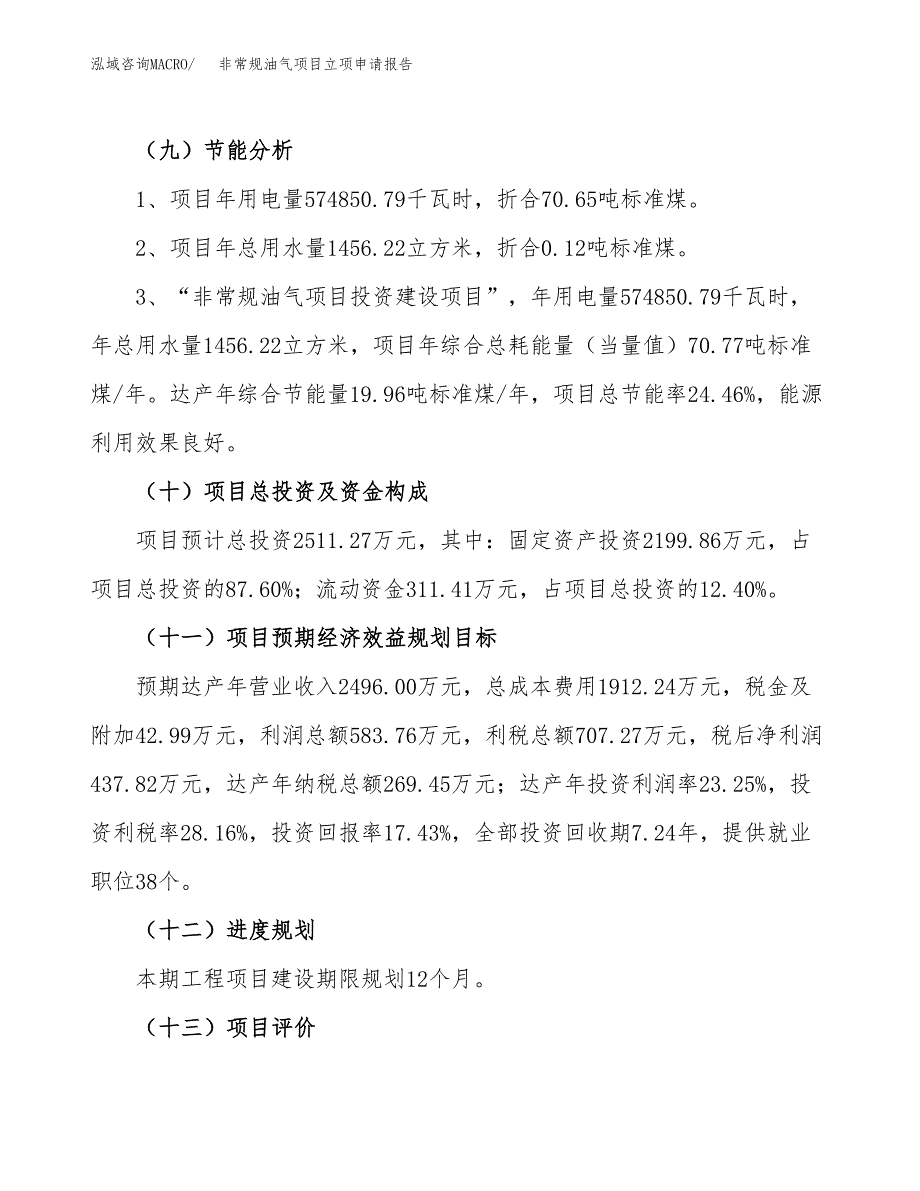 非常规油气项目立项申请报告.docx_第3页