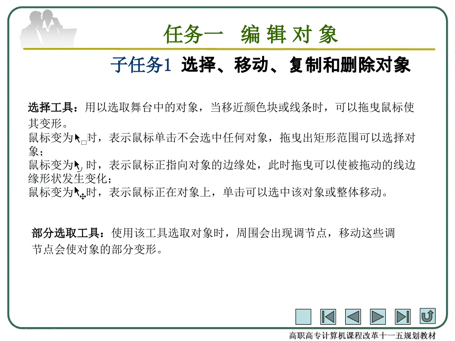 Flash CS3动画制作案例教程 教学课件 ppt 作者 顾艳林 PPT模块三编辑图形_第4页