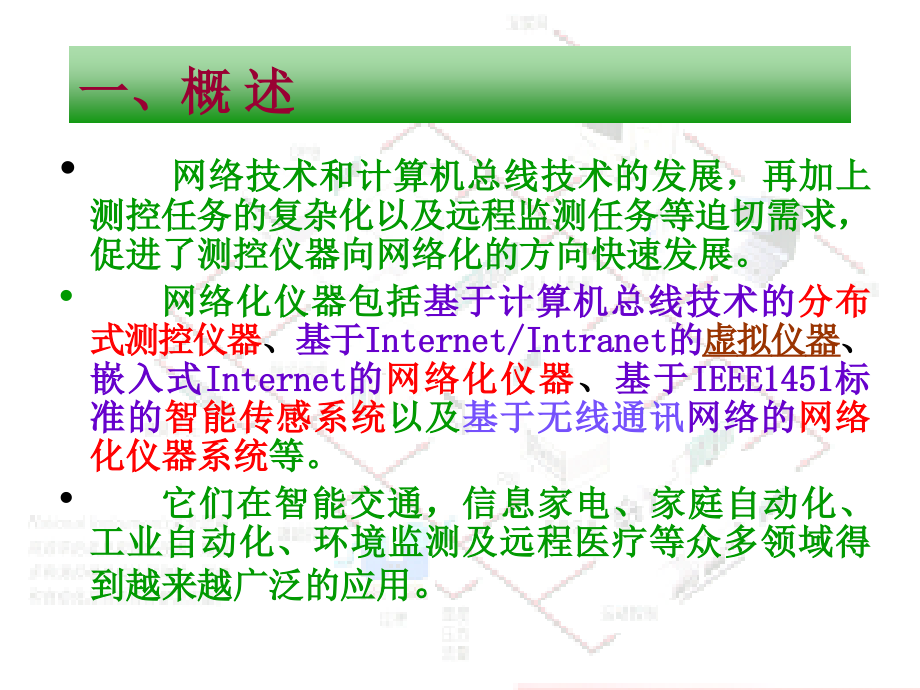 智能仪器 第二版 教学课件 ppt 作者 程德福 林君 第9章-2 智能仪器的新发展（网络化仪器）_第3页