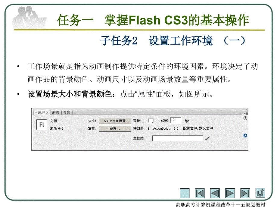 Flash CS3动画制作案例教程 教学课件 ppt 作者 顾艳林 PPT模块一 认识Flash_第5页