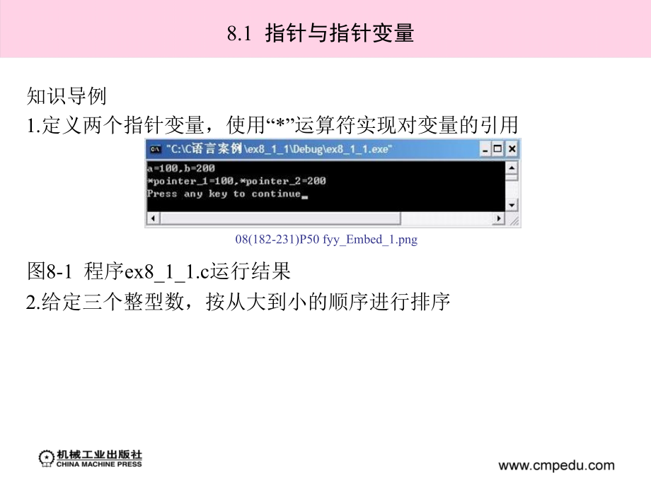 C语言程序设计 理实一体化教程 教学课件 ppt 作者 杜恒第8章 指 针_第3页