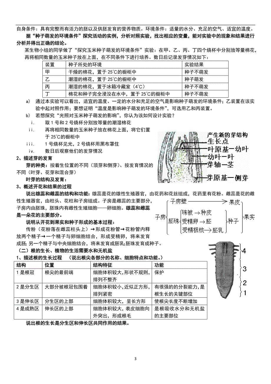 2019年中考生物知识点汇总_第3页